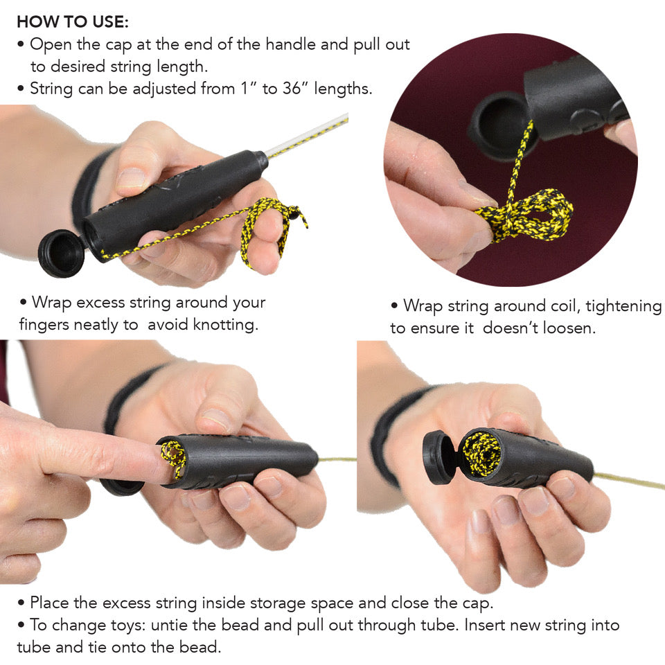Birbug Attachment - ultimate glider bug toy! – RompiCatz Canada